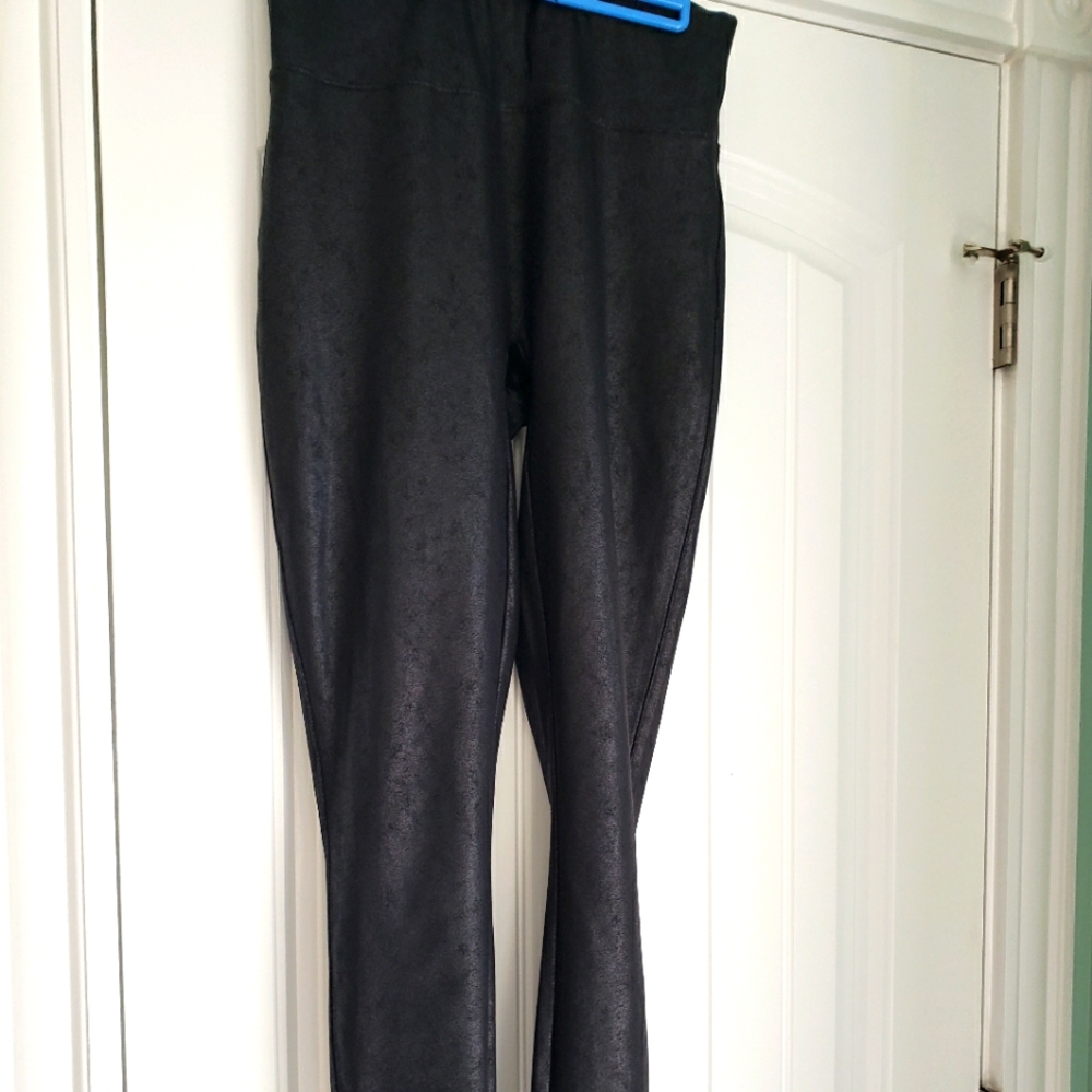 Like new Faux Distresed Leather look Spanx